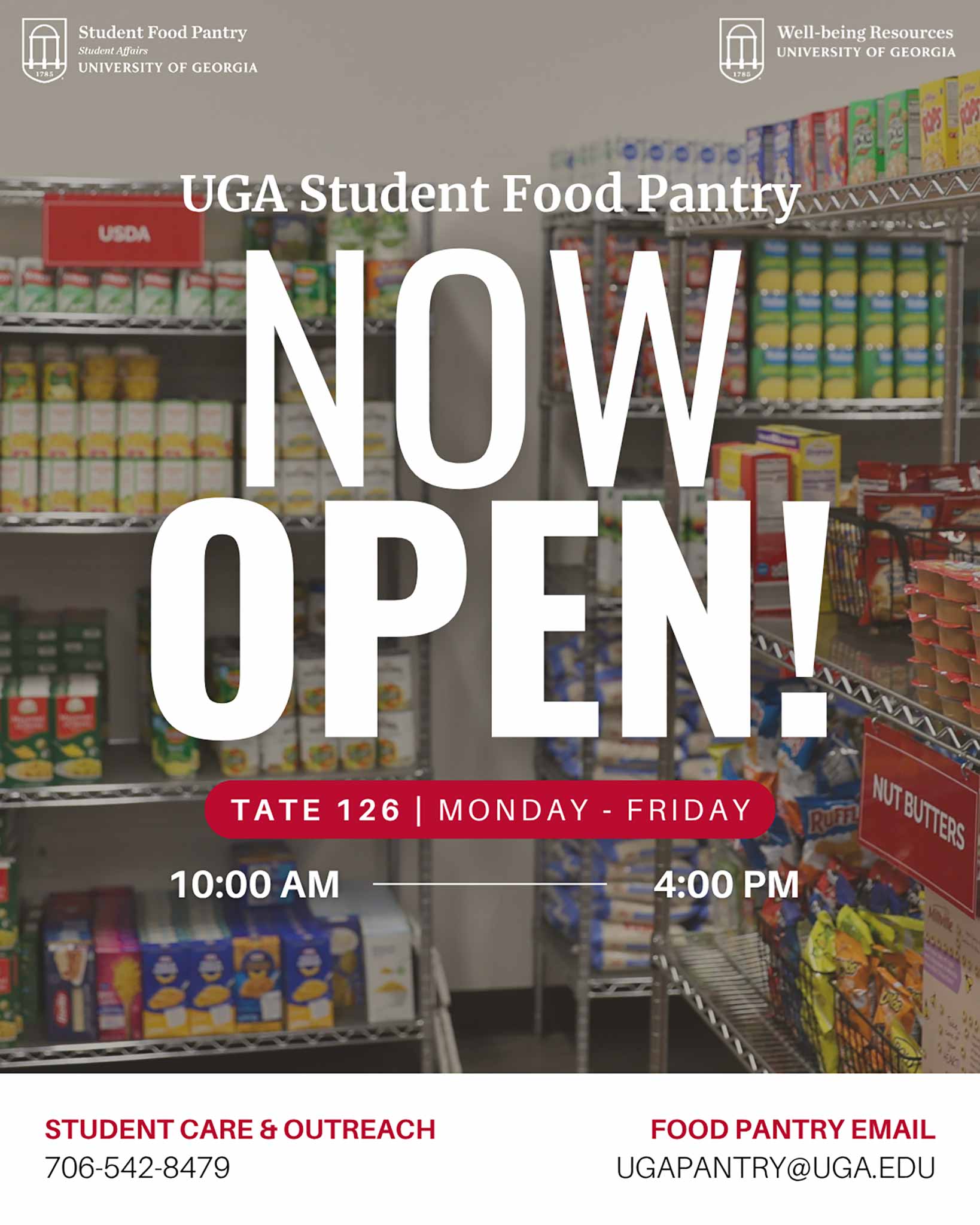 Food Pantry: New Location Now Open!